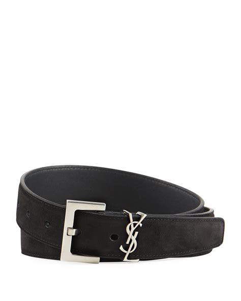 mens ysl belt cheap|ysl suede belt.